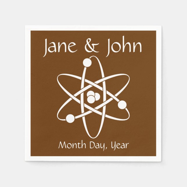 Attractive Forces in Chocolate Napkins (Front)