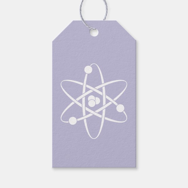 Attractive Forces in Lavender Gift Tag (Front)