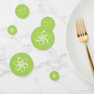 Attractive Forces in Peridot Table Confetti