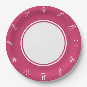 Attractive Forces in Raspberry Paper Plate