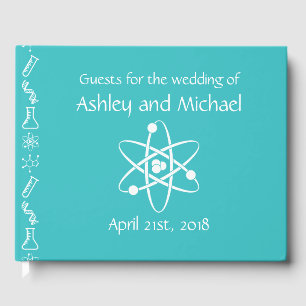 Attractive Forces in Turquoise Guest Book