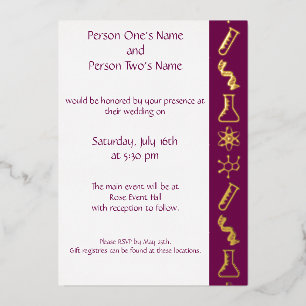 Attractive Forces in Wine Foil Invitation