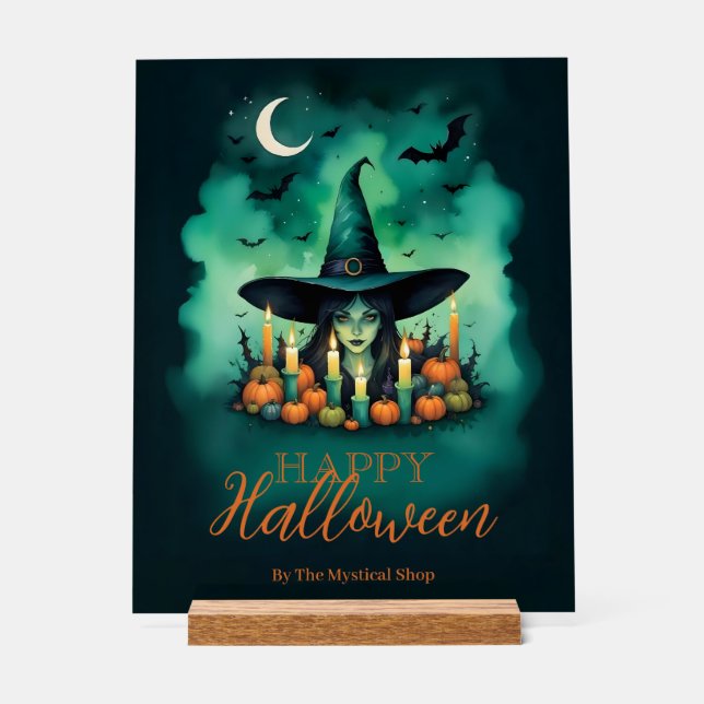 Attractive & Mystical Halloween Witch Conjures  (Recto)