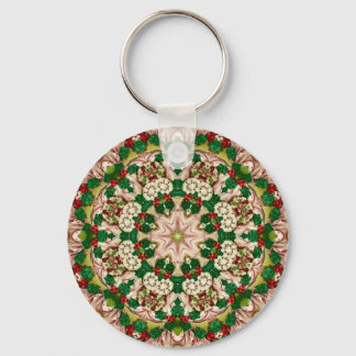 ATTRACTIVE ~ Red Green Shades ~ Key Ring