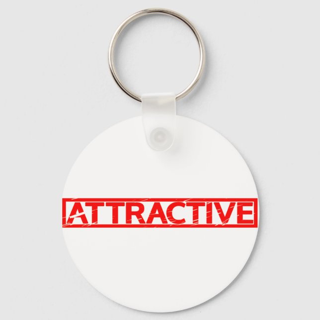 Attractive Stamp Keychain (Front)