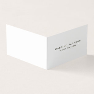 Attractive Trendy Stylish Modern Minimalist Chic Business Card