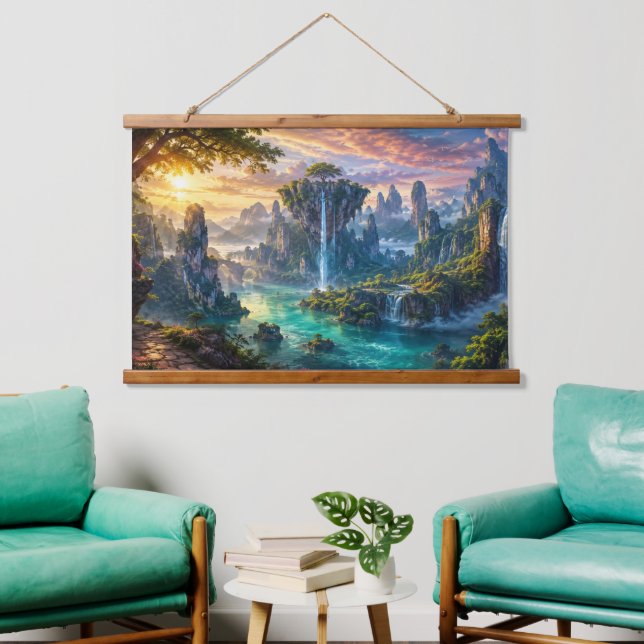 Attractve Custom Nature Image Hanging Tapestry (Living Room)