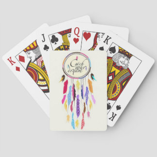 Attrapez vos cartes de jeu de Dreamcatcher de