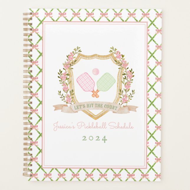 Attrapons la Cour | Boule de chiche rose Preppy (Devant)