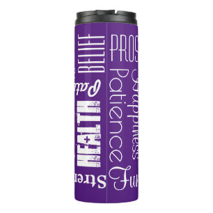Attributes18 Personalized Names, Words Wishes Thermal Tumbler