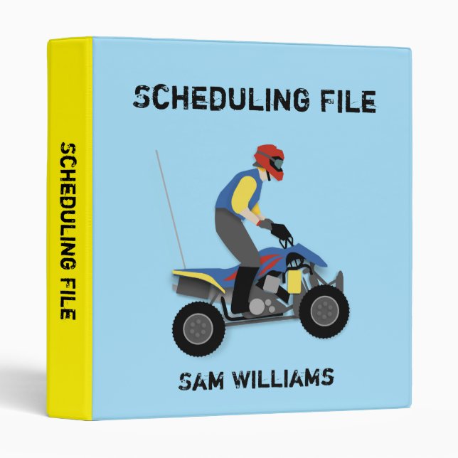 ATV BINDER (Front/Spine)