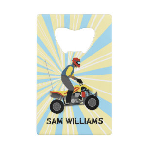 ATV CREDIT CARD BOTTLE OPENER