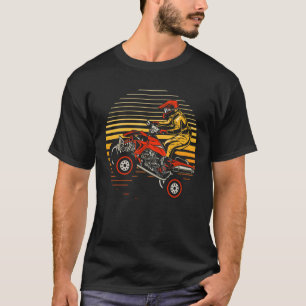 Atv Four Wheeler Quad Bike Retro Atv Riding 1 T-Shirt