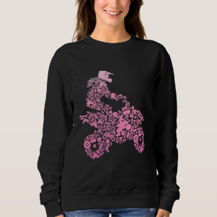 Atv Girl Quad Bike 4 Wheeler Quad For Women Girls Sweatshirt