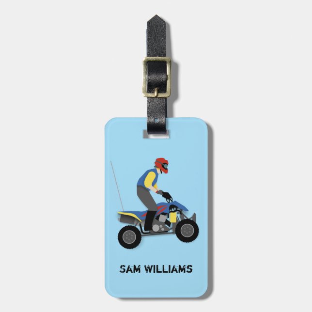 ATV LUGGAGE TAG (Front Vertical)