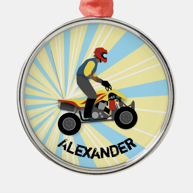 ATV METAL ORNAMENT (Front)