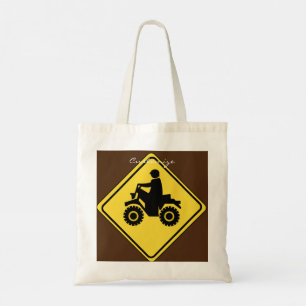 ATV Mudding Sign Thunder_Cove Tote Bag