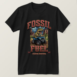 ATV Off-Roading Fossil Fuel T-Rex T-Shirt