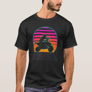 ATV Quad Biker Four Wheeler Vintage Retro T-Shirt