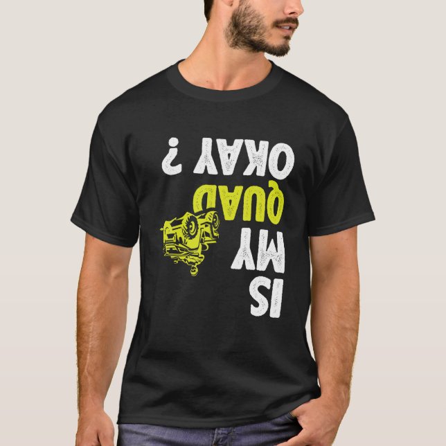 ATV Quad Racing Gift T Shirt (Front)