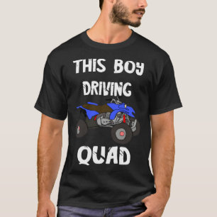 ATV Quad Rider Offroad Biker Boys Four Wheeler Bik T-Shirt