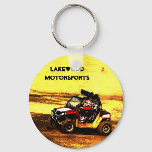 ATV Rider - All Terrain Extreme  Motorsports Keychain
