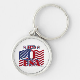 ATVs USA Keychain
