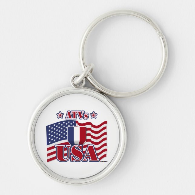 ATVs USA Keychain (Front)