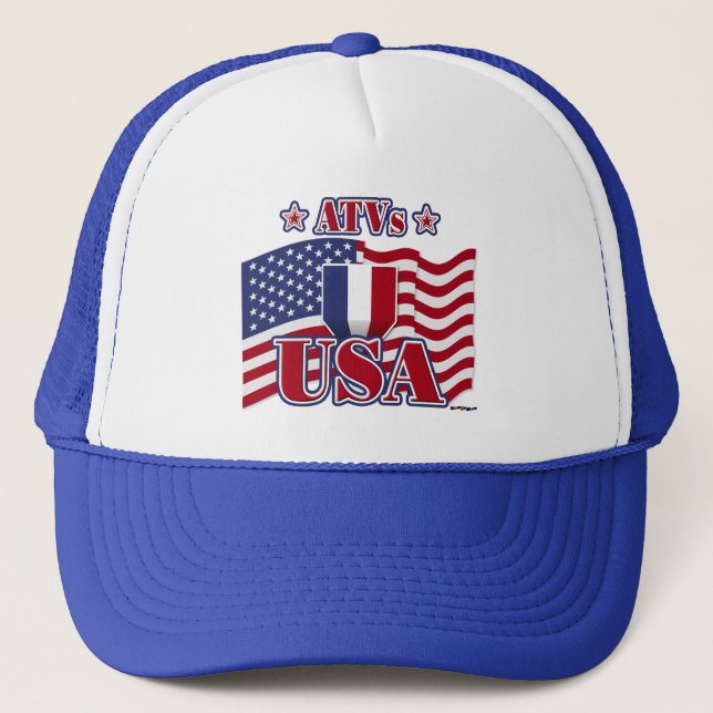 ATVs USA Trucker Hat (Front)
