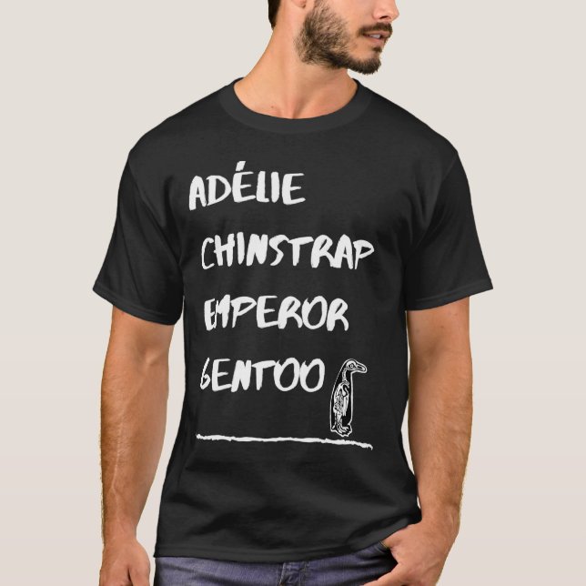 Atypical Autism Penguin Mantra T-Shirt (Front)
