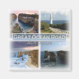 AU0110 Oceania, Australia, Victoria, Fridge Magnet