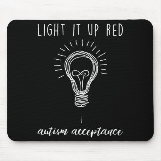 Au Acceparent Teacher Groupnce Shirt Light Up Red Mouse Pad