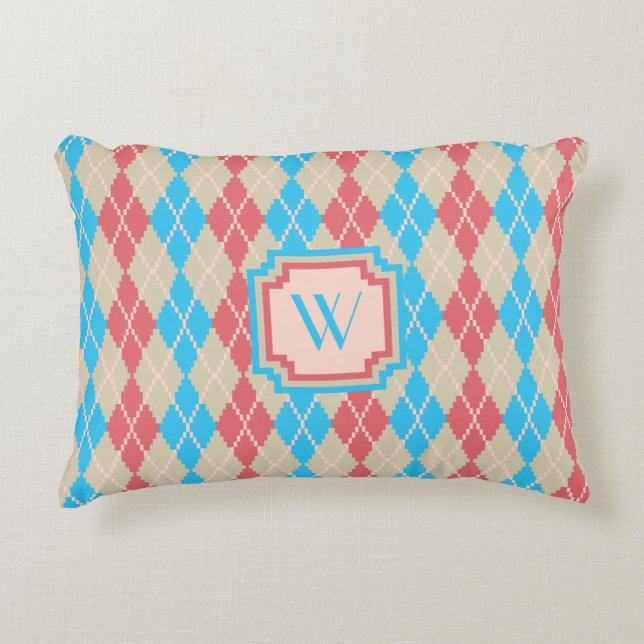 Au Beach Jacquard Accent Coussin (Devant)