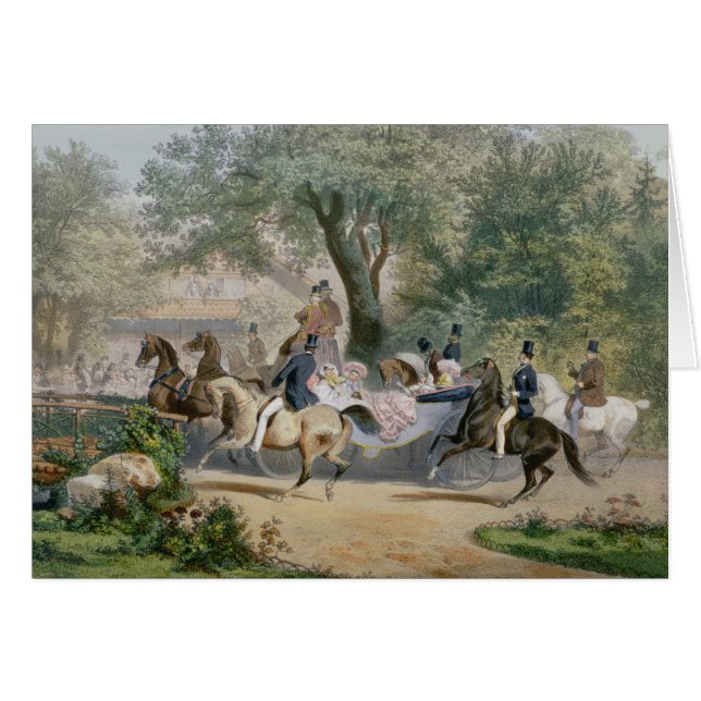 Au Bois de promenade (Devant horizontal)