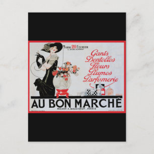 Au Bon Marche Postcard