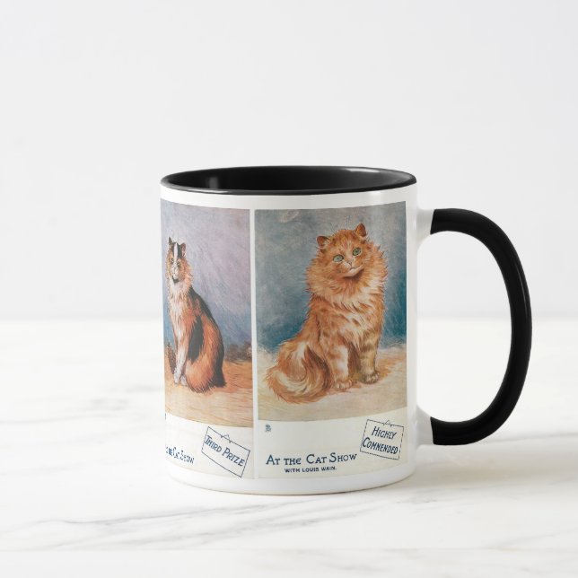 Au Cat Show ・ Louis Wain ・ Mug (Droite)