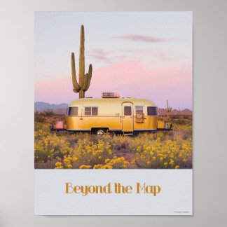 Au-delà de la carte Poster