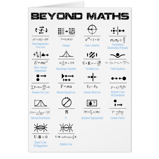 Au-delà des mathématiques (Devant)