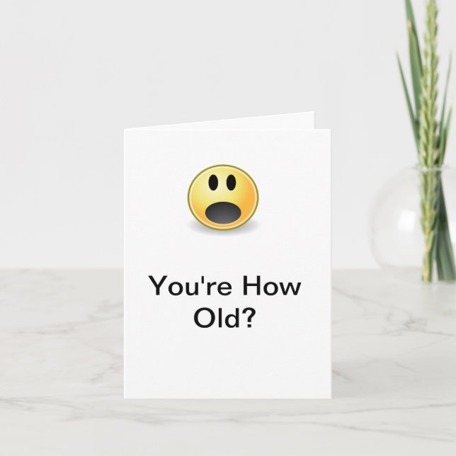 Au-dessus de la carte d'anniversaire de colline (Devant)