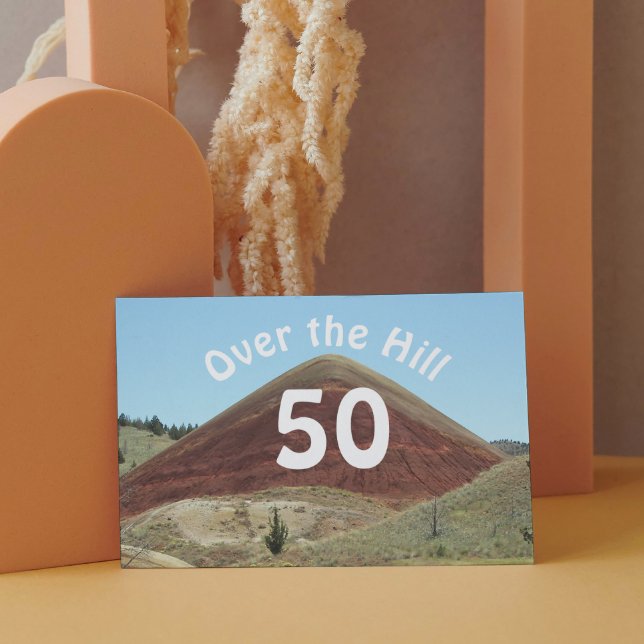 Au-dessus de la colline 50e carte d'anniversaire d (In Situ)