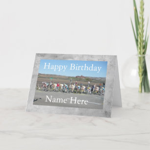 Au-dessus de la colline - Carte d'anniversaire