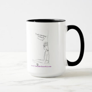 "Au-dessus de lui" tasse