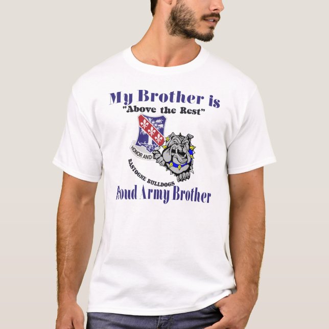 Au-dessus du T-shirt de frère de repos (Devant)