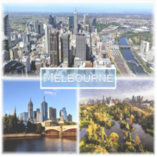 AU Melbourne - Downtown And Yarra River - Skyline