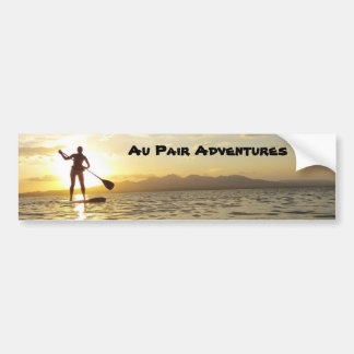Au Pair Adventures Bumper Sticker, 2012 Sticker