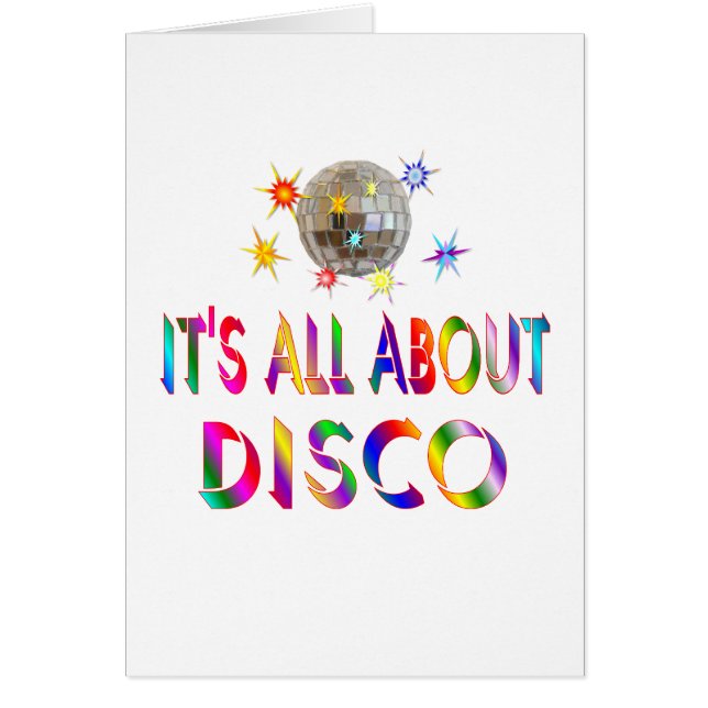 Au sujet de la disco (Devant)