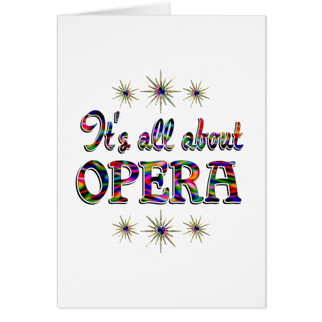 Au sujet de l'opéra (Devant)