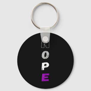 Aual Nope Ace Pride Flag Auality Lgbt Community _1 Keychain