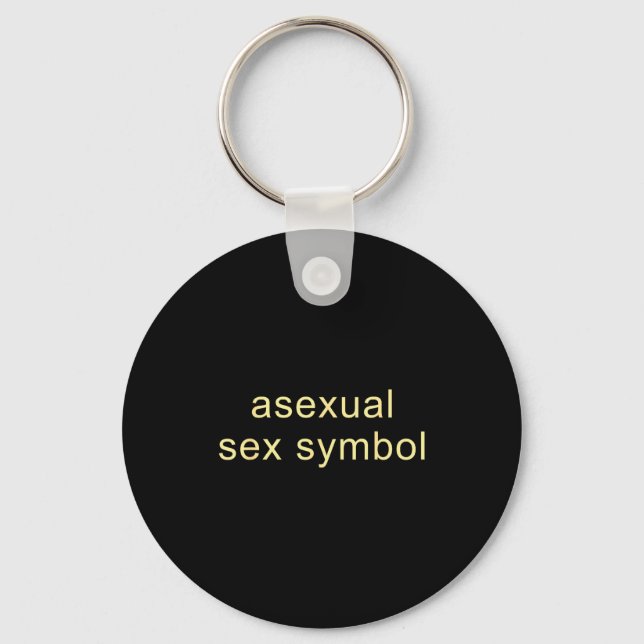 Aual Symbol Funny Pride Lgbtq Ace  Keychain (Front)