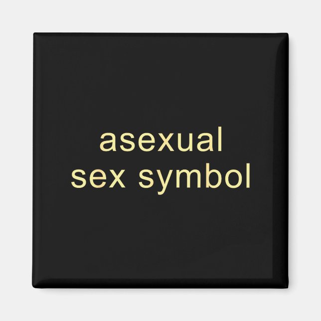 Aual Symbol Funny Pride Lgbtq Ace  Magnet (Front)
